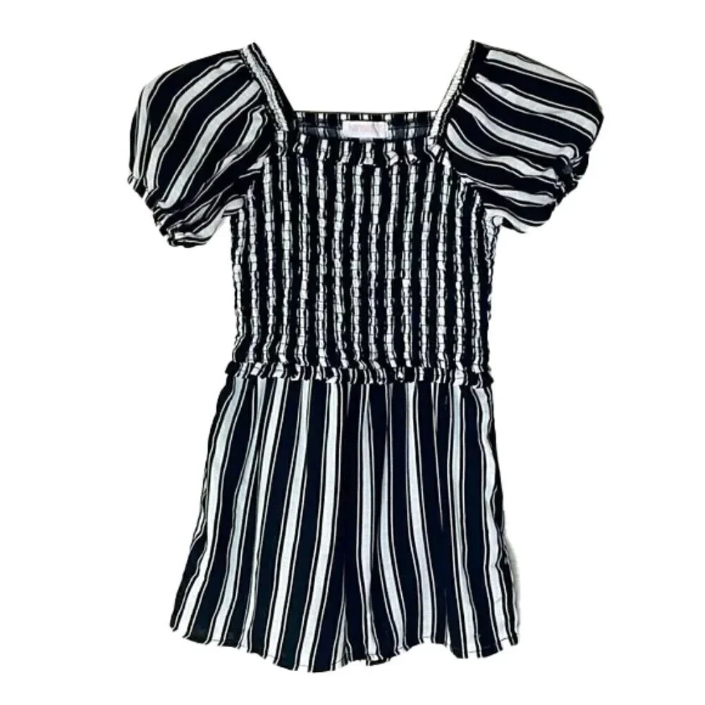 ❤️ KENSIE GIRL Striped Onsie Size 12